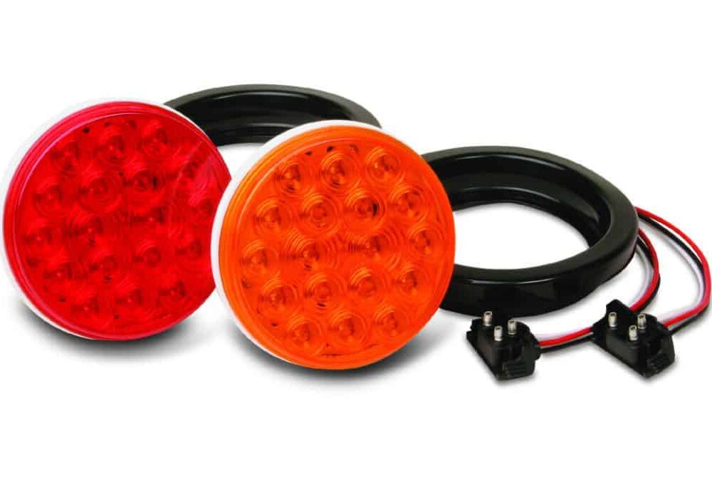 4″ Round LED S/T/T and Turn Signal Lights
