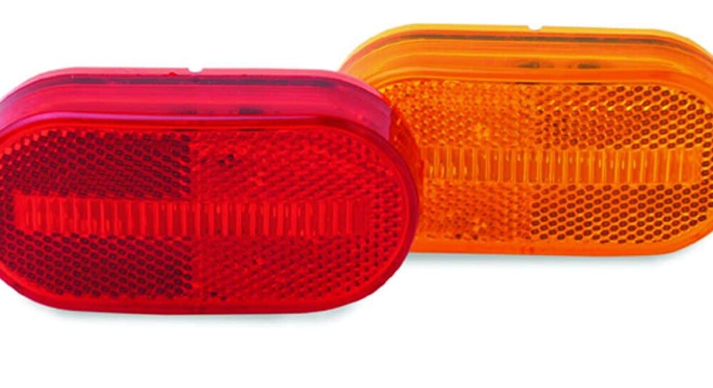 Oval Surface Mount Marker Lights