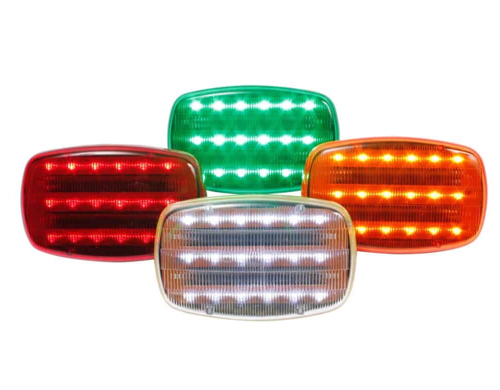 Magnetic LED Lights in Red, Green, White, and Orange - Magnetic Lights