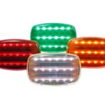 Magnetic LED Lights in Red, Green, White, and Orange - Magnetic Lights