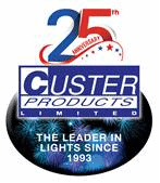 Custer Credo - Custer Products 25th Annivesary Logo