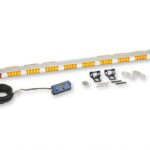 56" Amber Light Bar w/ STT Lights & Blue Move Over Lights