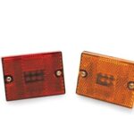 LED Trailer Lighting - Stud Mount Marker Light in Red and Amber