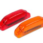 Narrow LED Marker Light in Red and Amber