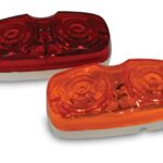 Incandescent Marker Lights in Red & Amber 4" x 2"