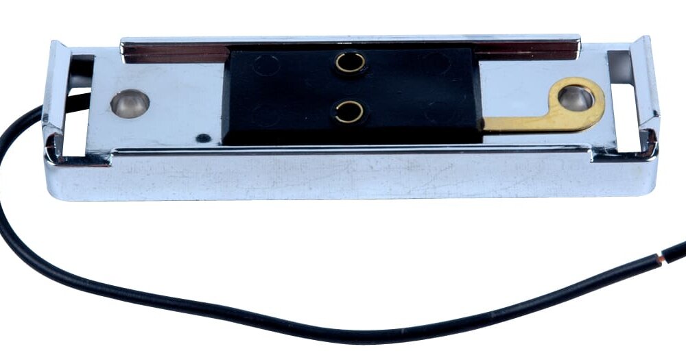 LED Trailer Fender Light bracket, black or chrome