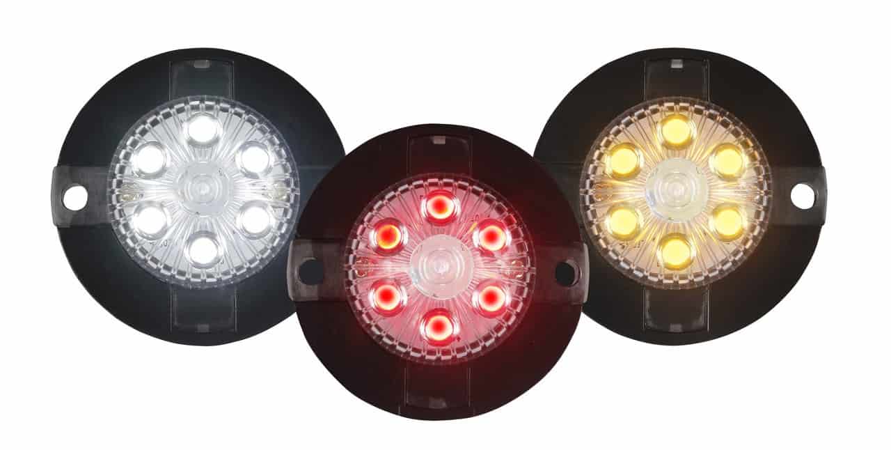 Mini Strobe Light: Mini-X Extreme Small Strobe Lights in White, Red & Amber