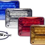 Safety Lights for Trucks - 9 x 7 Strobing LED Light Products