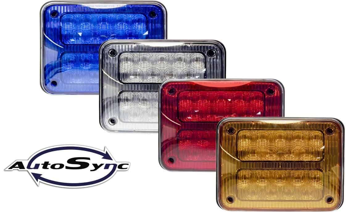 Safety Lights for Trucks - 9 x 7 Strobing LED Light Products