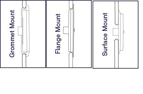 Stop/Tail/Turn & Reverse LED Mounting Illustration
