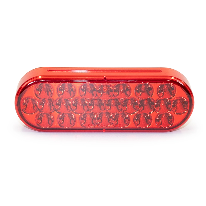 6.5" Oval Mirrored LED Lights