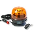 Amber LED Magnetic Beacon with Remote Control