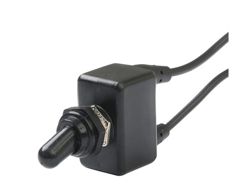 Sealed SPST Toggle Switch With Boot