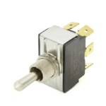 Sealed Metal Toggle Switch On/Off/On DPDT