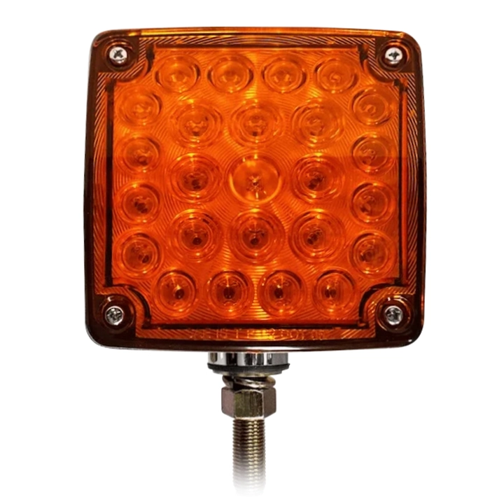 square pedestal lights