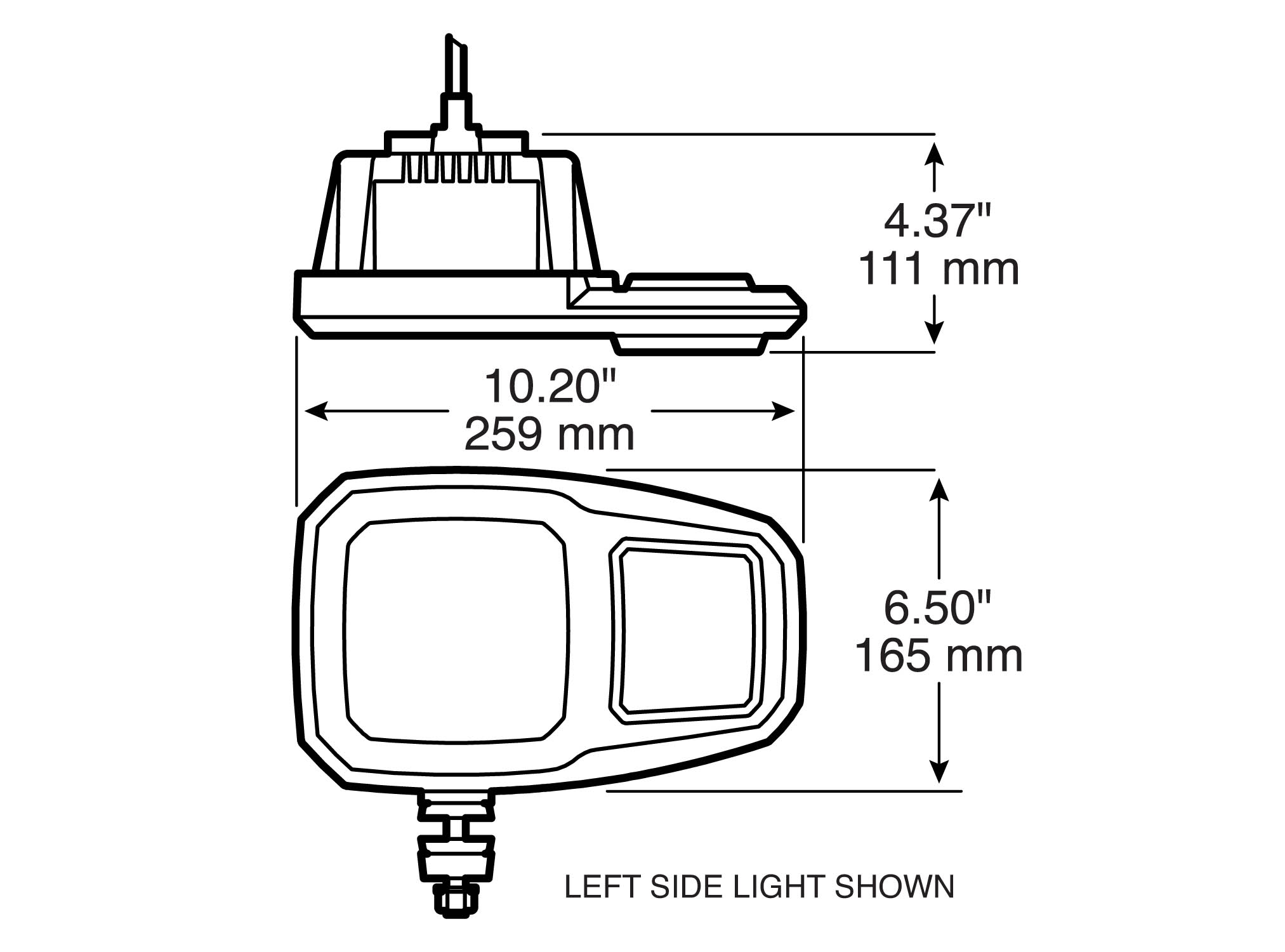 Heated LED Snow Plow light kit - Image 3