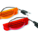 Narrow LED Marker Lights 4” x .75” Surface Mount
