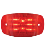 wide rectangular marker lights