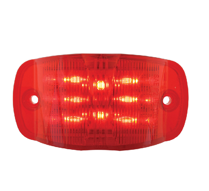 wide rectangular marker lights