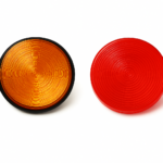 round incandescent marker lights
