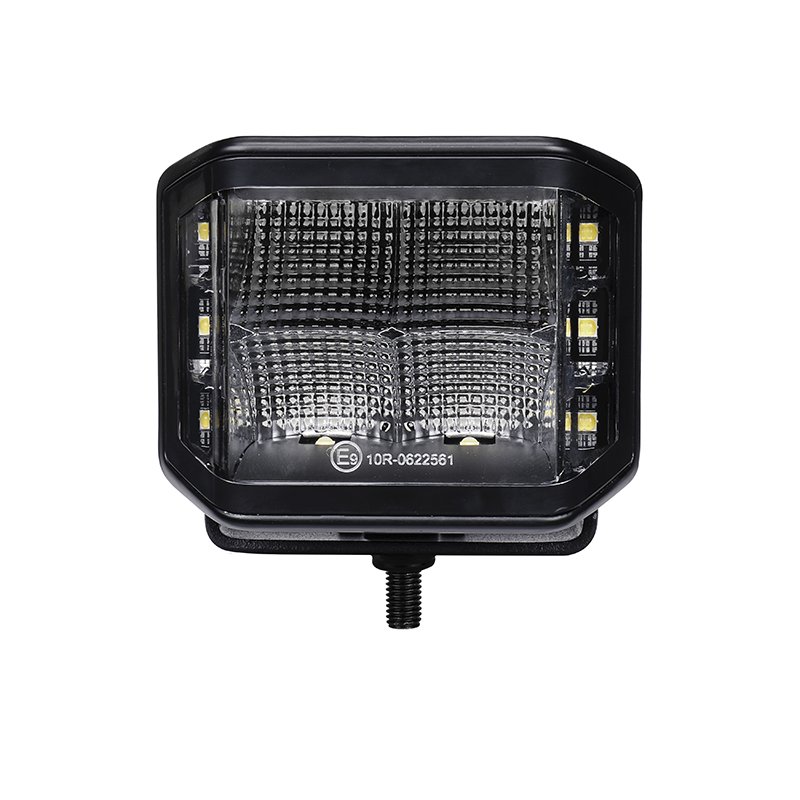8400 Lumen Spot/Flood with Amber Strobe combo